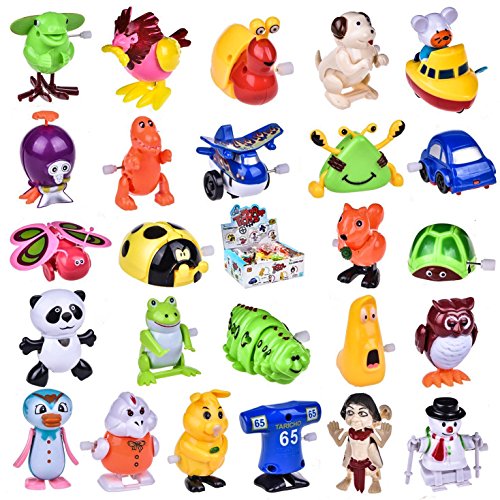 Juguetes de cuerda 25 piezas de animales de juguete surtidos