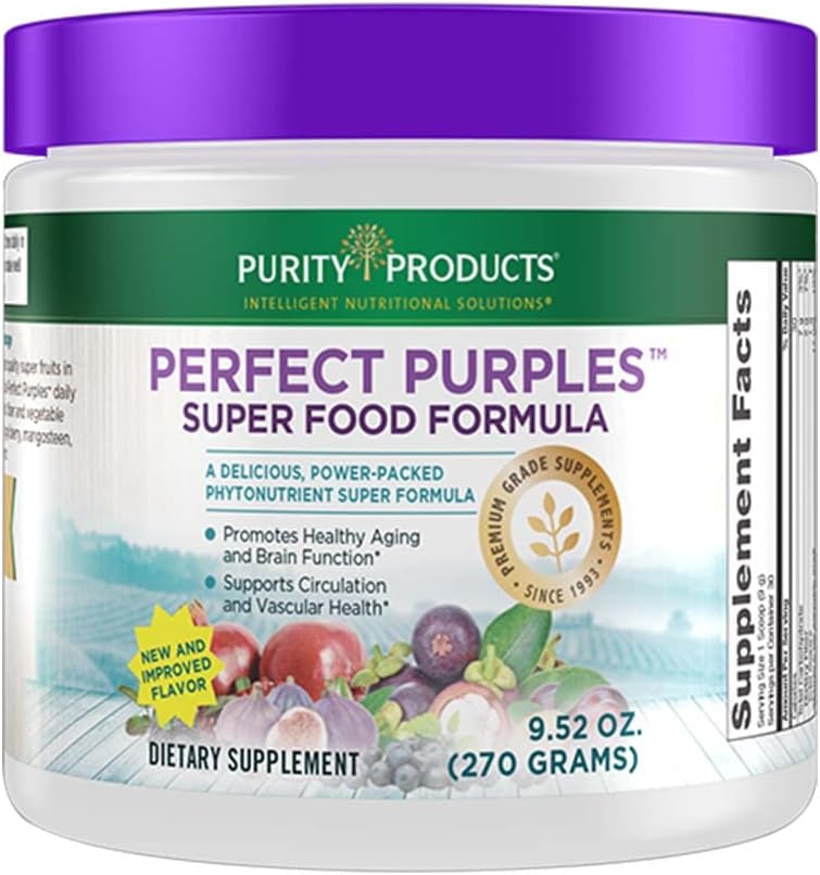 Polvo Perfect Purples, Purity Products, Antioxidantes, P40p