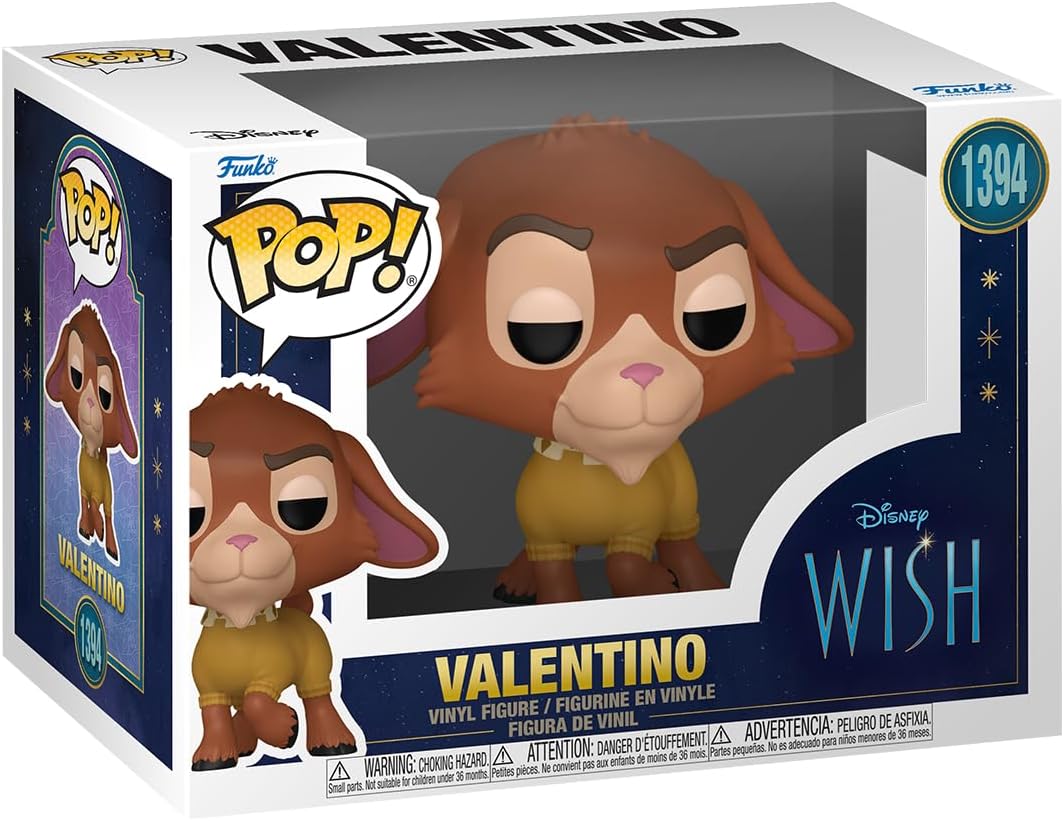 Funko Pop! Disney: Wish - Figura de Valentino Colección Especial
