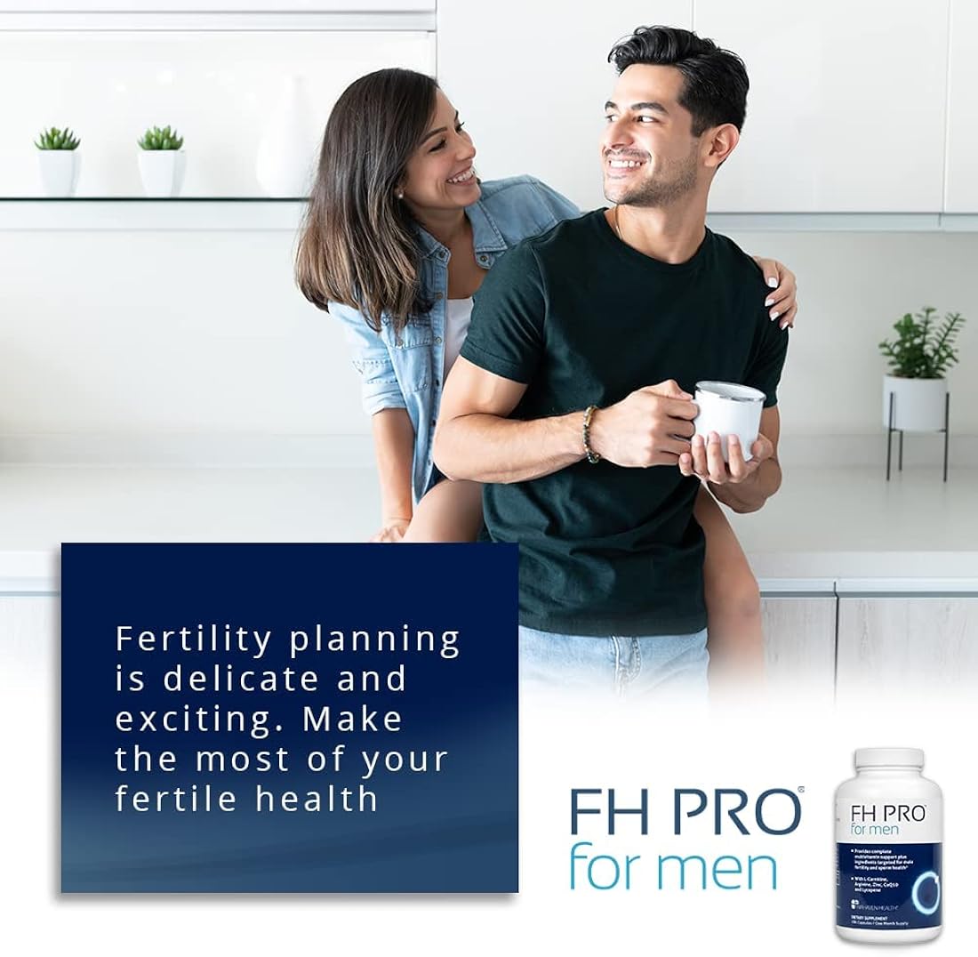 Suplemento de fertilidad premium para hombres 180 cápsulas