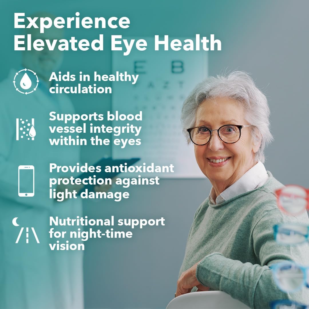 LifeSeasons Visibili-T Suplemento los ojos secos ginkgo biloba