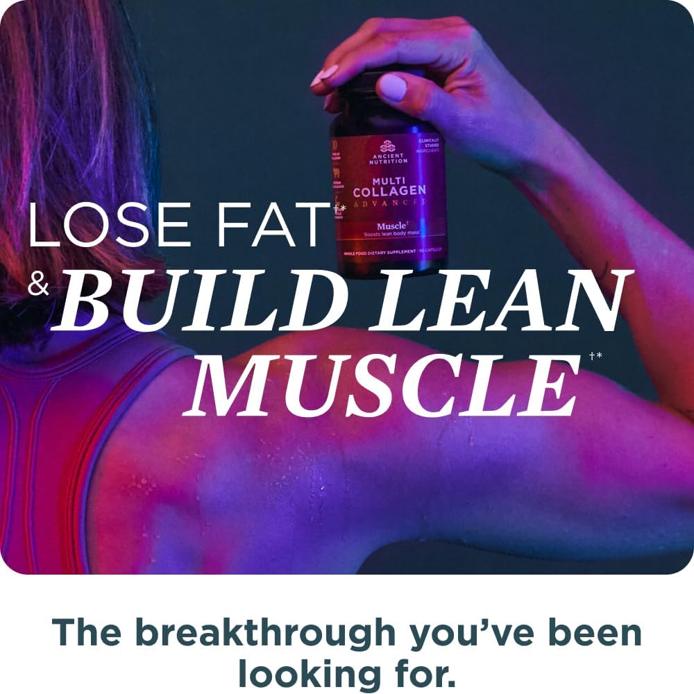 Proteína de Colágeno Avanzado con Probióticos, 90 uds