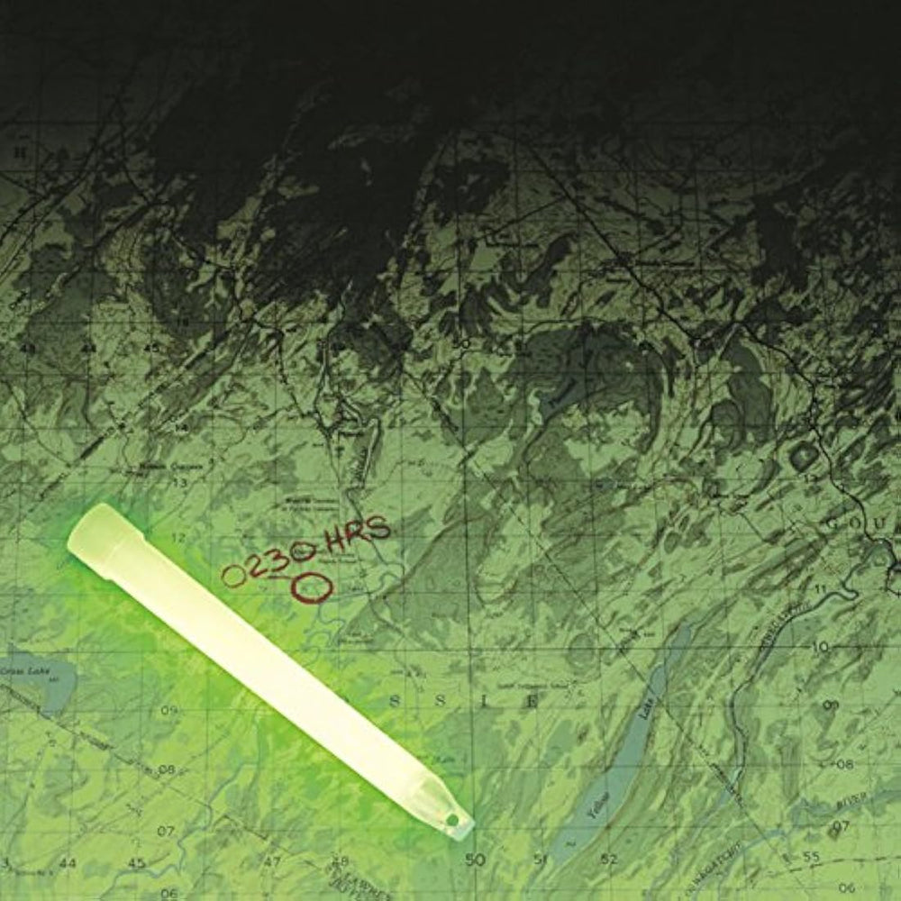 Cyalume ChemLight, barras de luz química de grado militar, alta intensidad, 10, 10