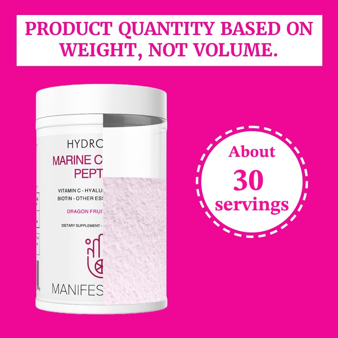 Suplemento Polvo de colágeno marino Vitamina C zinc niacina