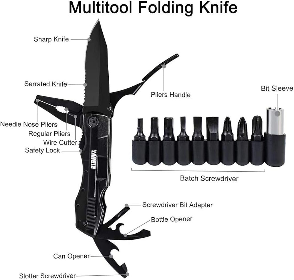 Cuchillo de bolsillo de hombre, cuchillo plegable para caza