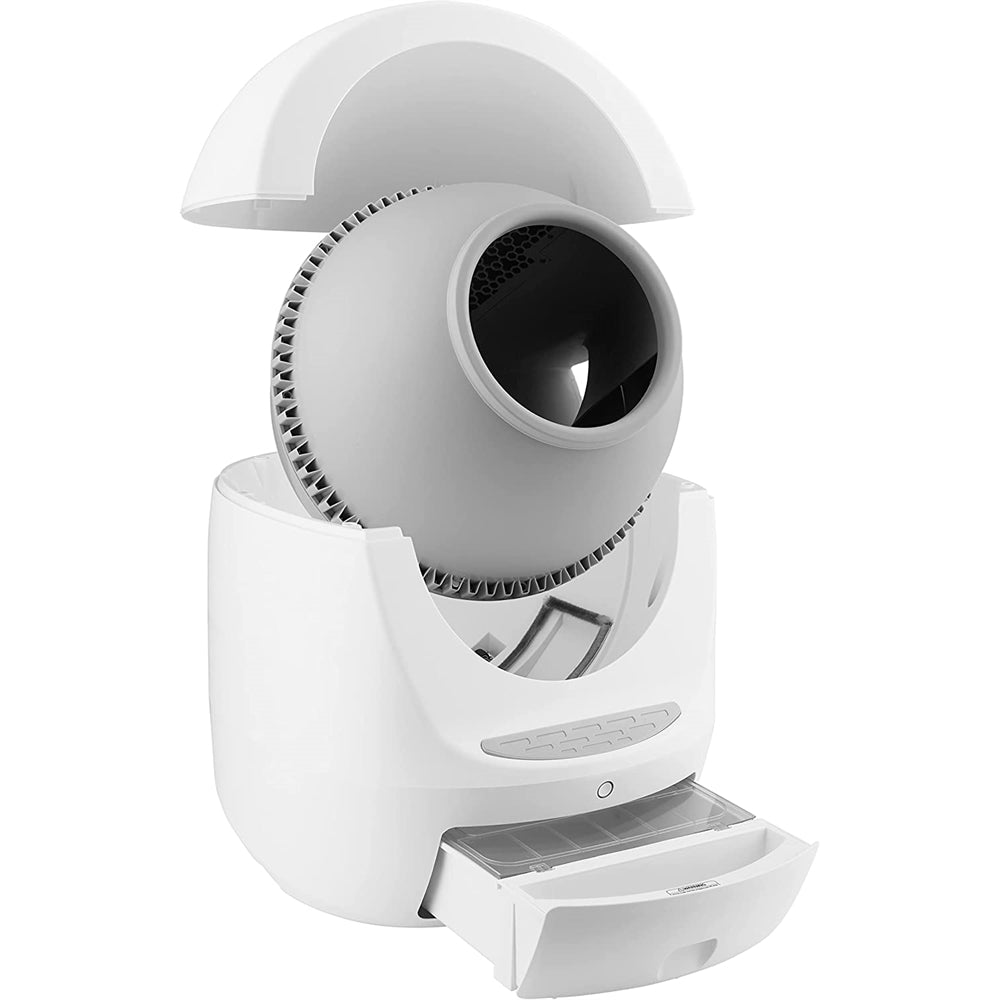 Arenero automática autolimpiante para gatos control de voz