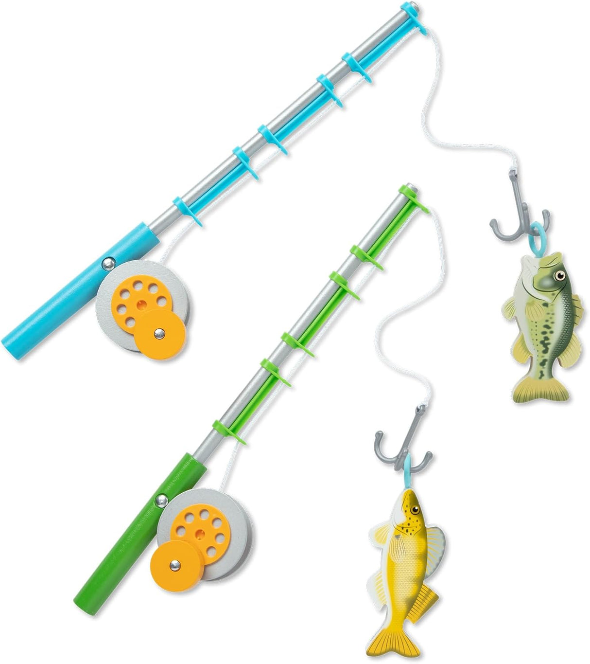 Juego de Pesca Melissa & Doug - 21 Piezas, FSC Certificado