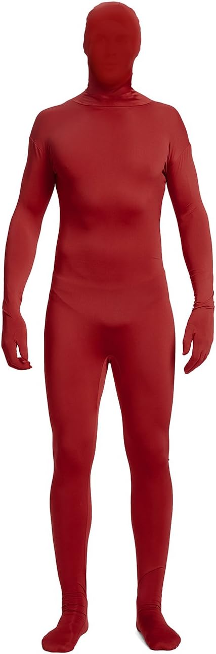Disfraz Unisex Spandex Stretch Zentai Disappearing Man Adulto