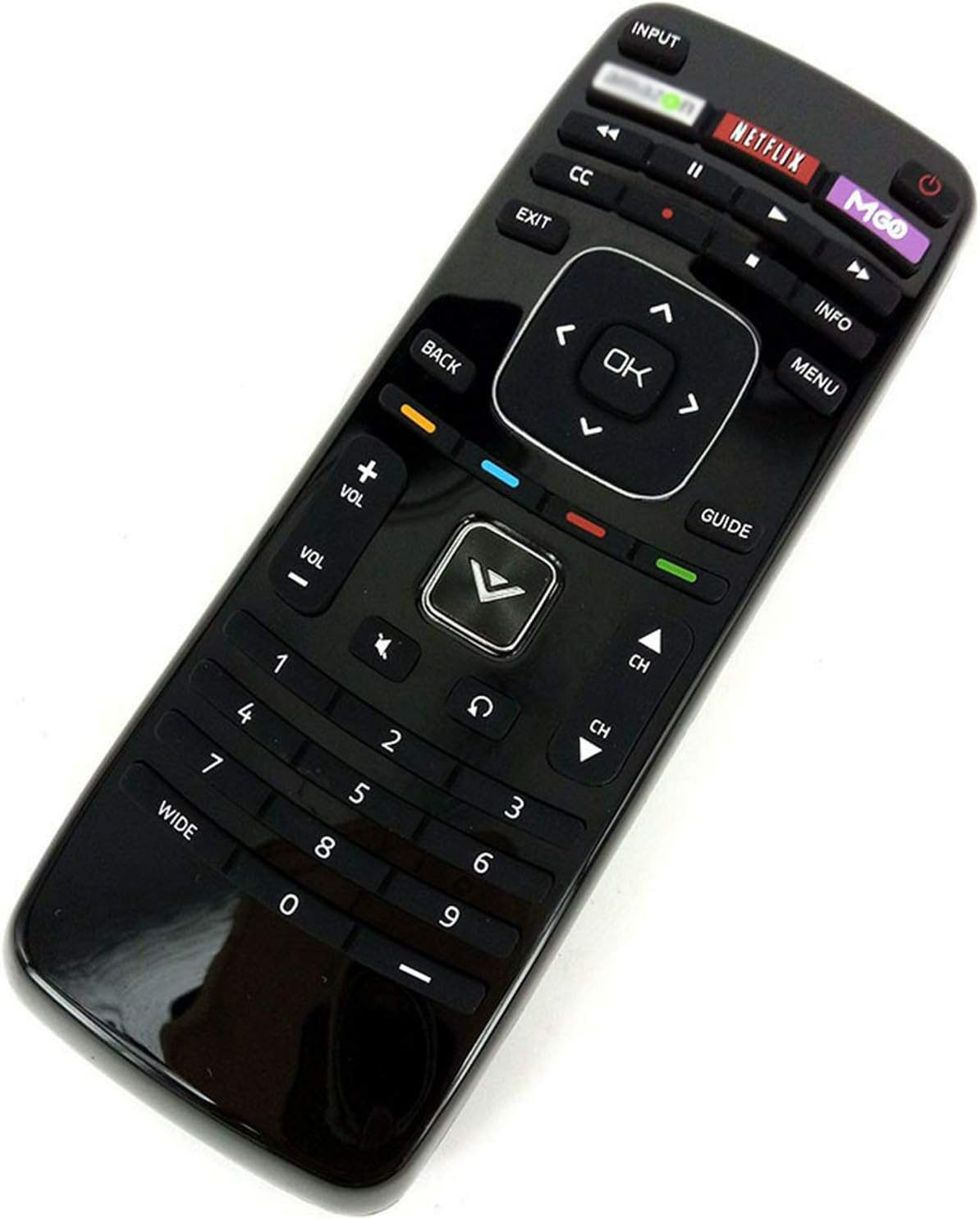 Control remoto inteligente XRT112 para TV Vizio con teclas