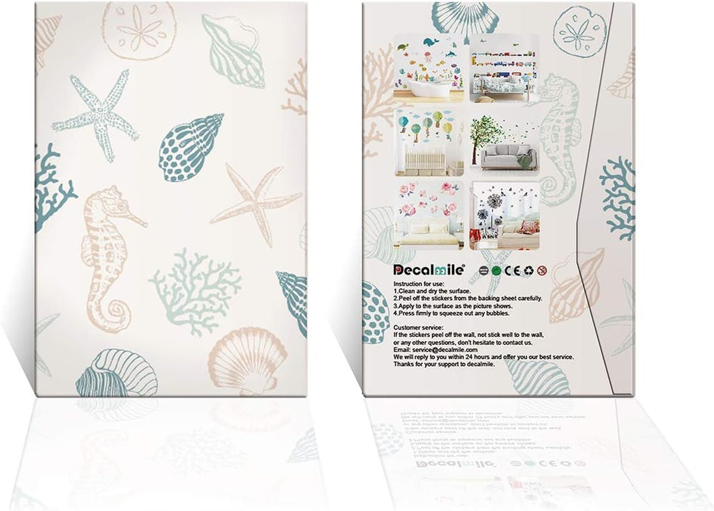 Decalmile Stickers de Flores y Pájaros para Pared - Modelo WP