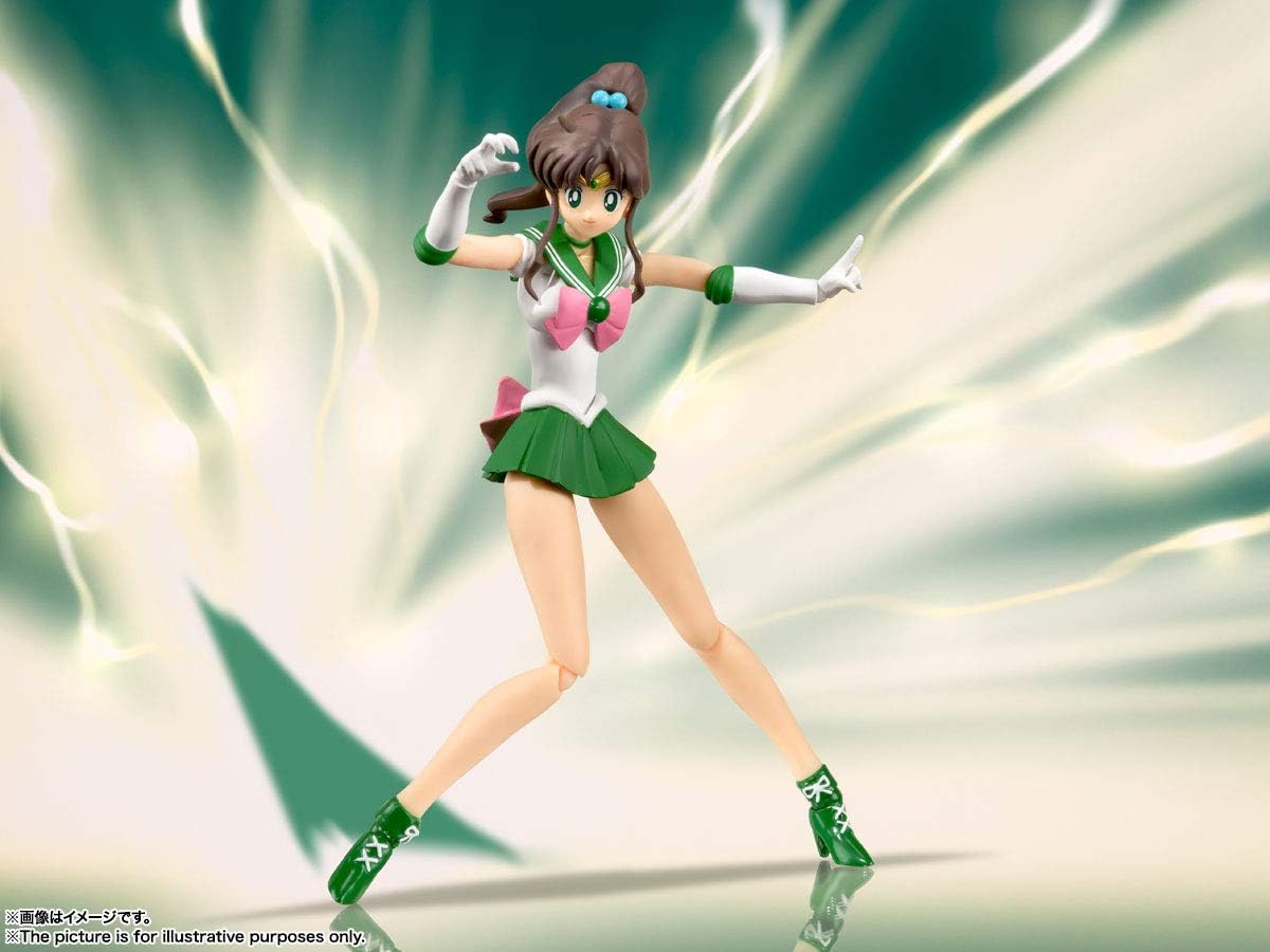 Figura de acción Sailor Jupiter - Edición Animación - S.H.Figuarts