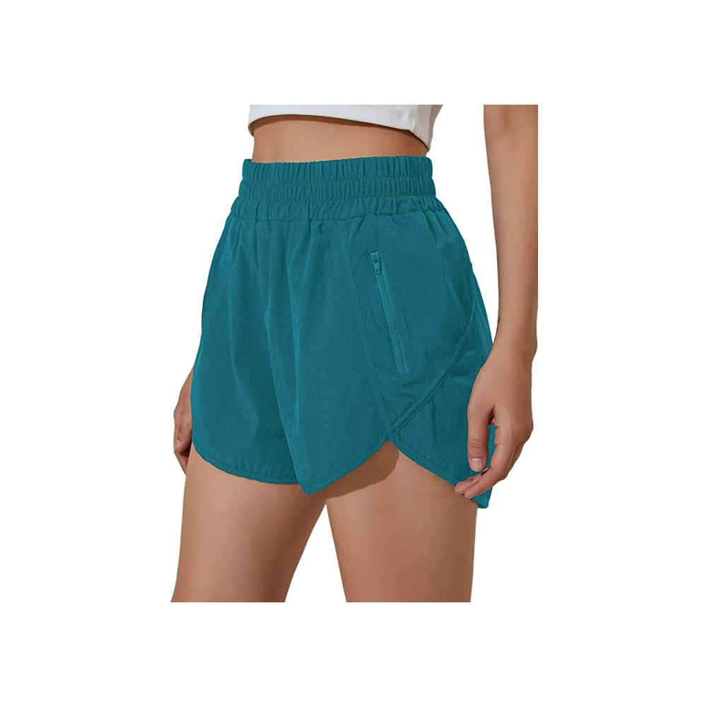 Shorts cortos y elásticos de cintura talla M
