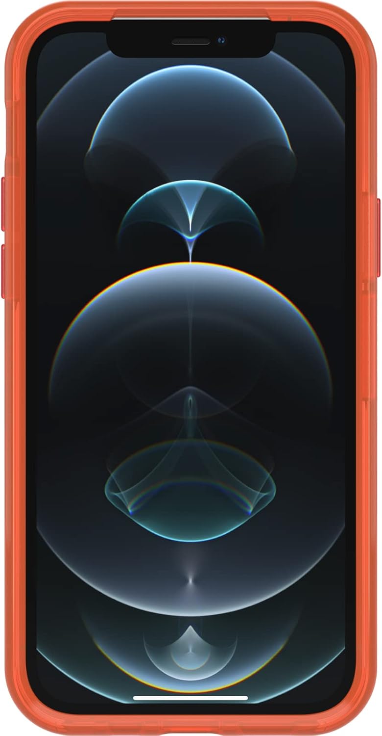 OtterBox Symmetry Clear Series - Funda para iPhone 12 y iPhone 12 Pro Max, picnic Daisy