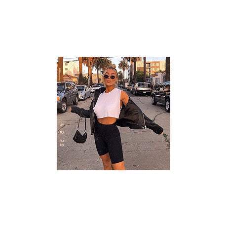 Shorts cortos de ciclista extrasuaves para mujer talla M