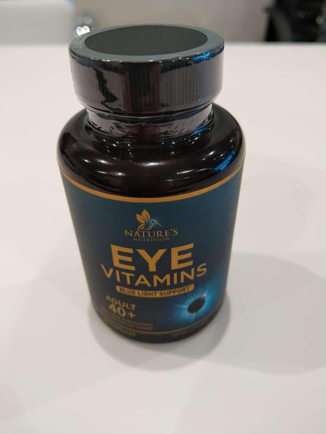 Suplemento Natures Nutrition apoya la fatiga ocular Vitamina