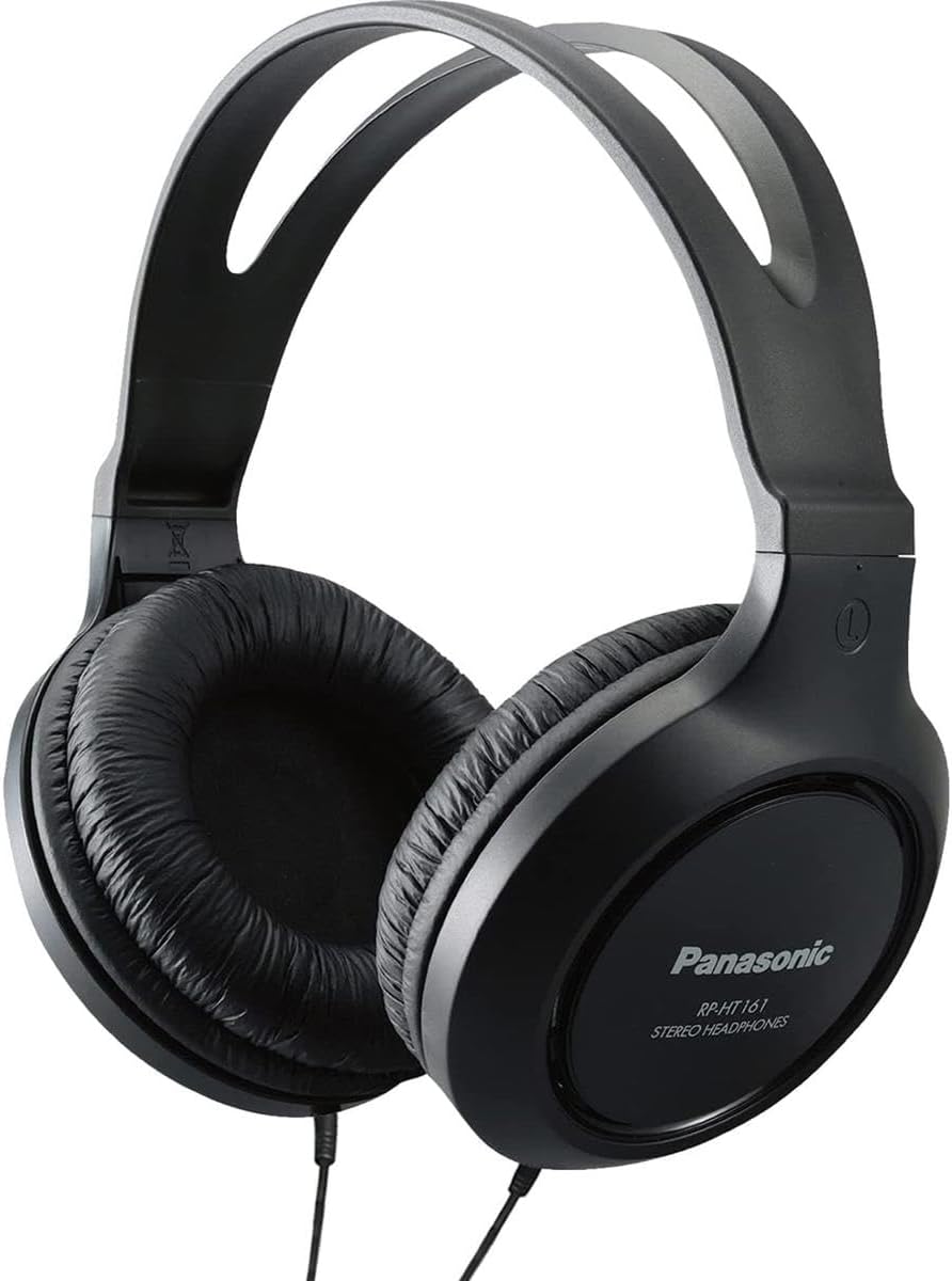 Auriculares Panasonic, ligeros, sonido claro, modelo RP-HT161-K