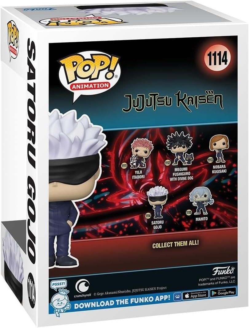 Figurita Funko Pop Jujutsu Kaisen - Satoru Gojo - Colección