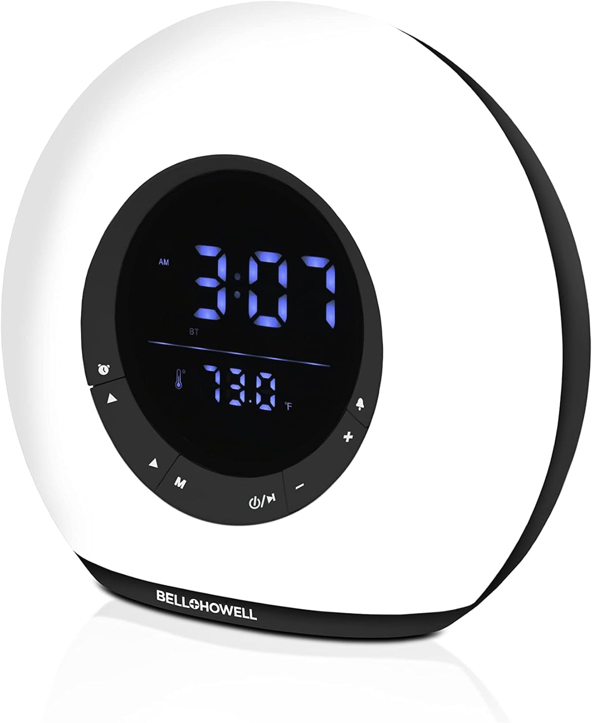 Reloj despertador Bluetooth Bell+Howell BH95TWS con altavoz