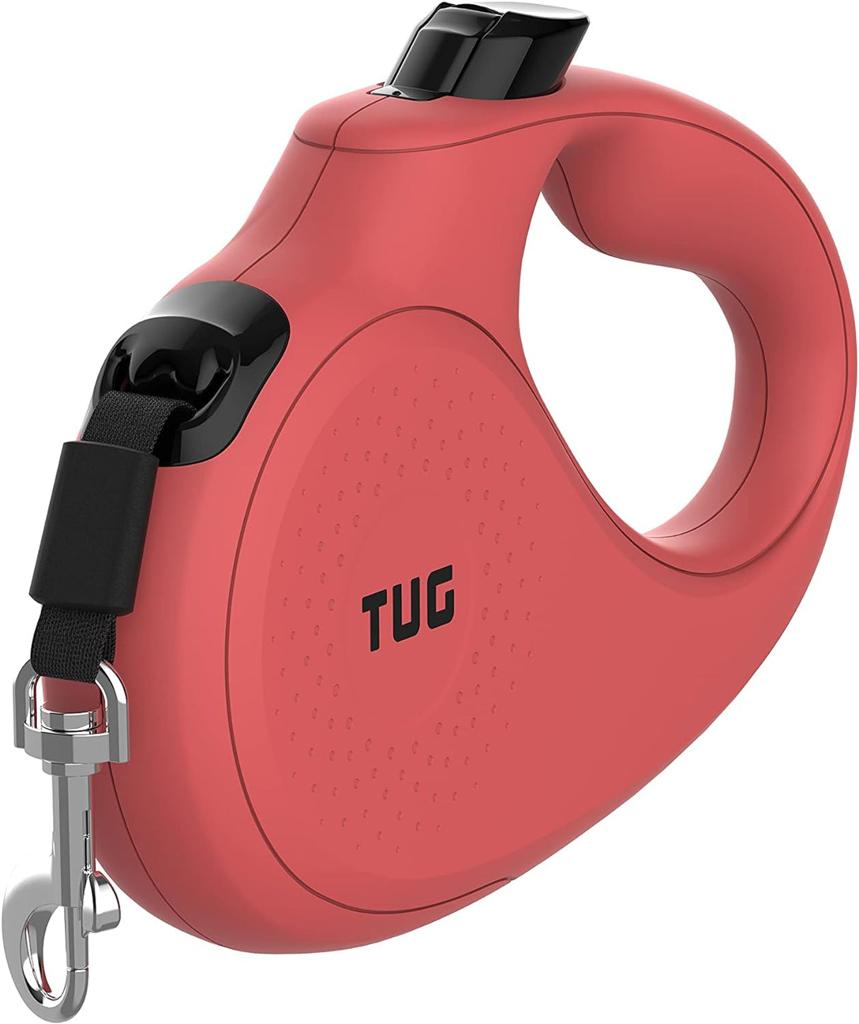 Correa retráctil monocromática de cinta de nailon, Rojo TUG