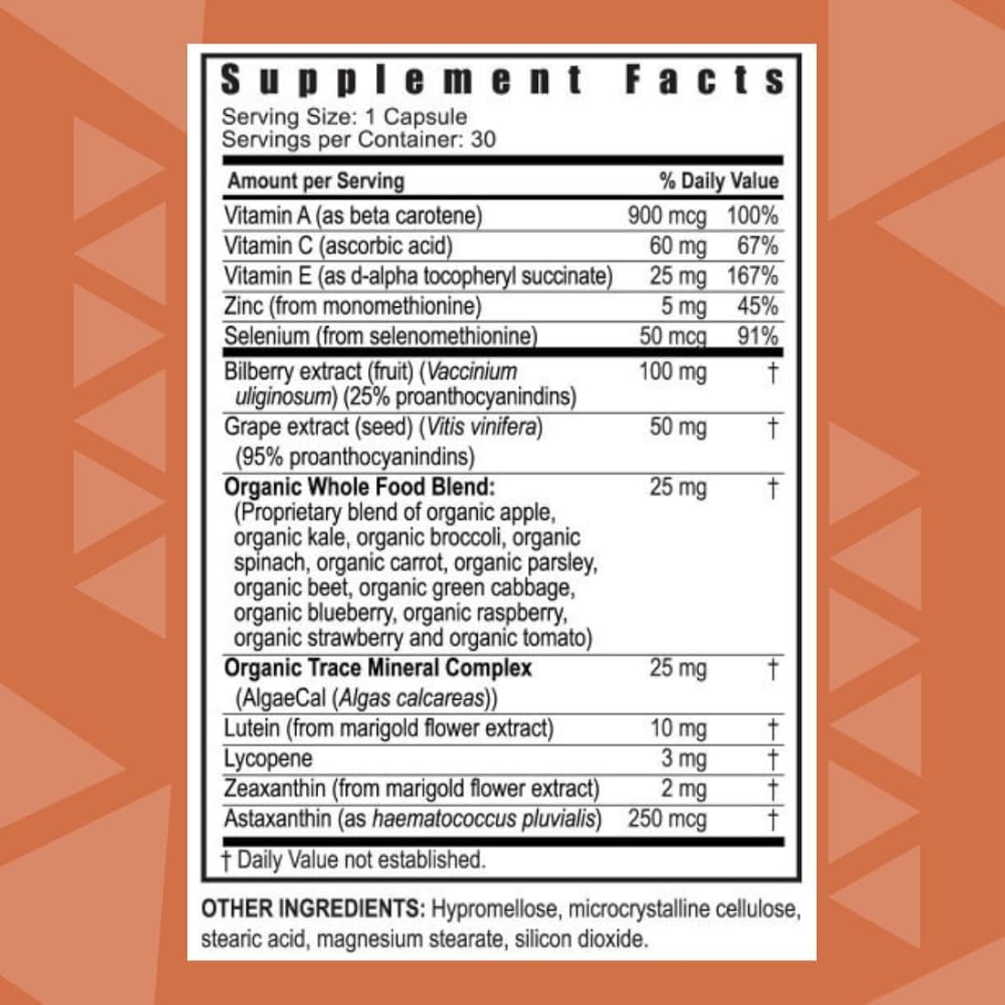 Suplemento Youngevity Ocutiv para la salud ocular