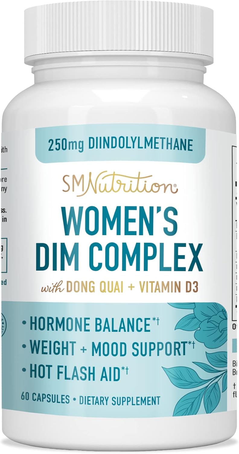 Suplemento DIM 250 mg Equilibrio de estrógeno para mujeres