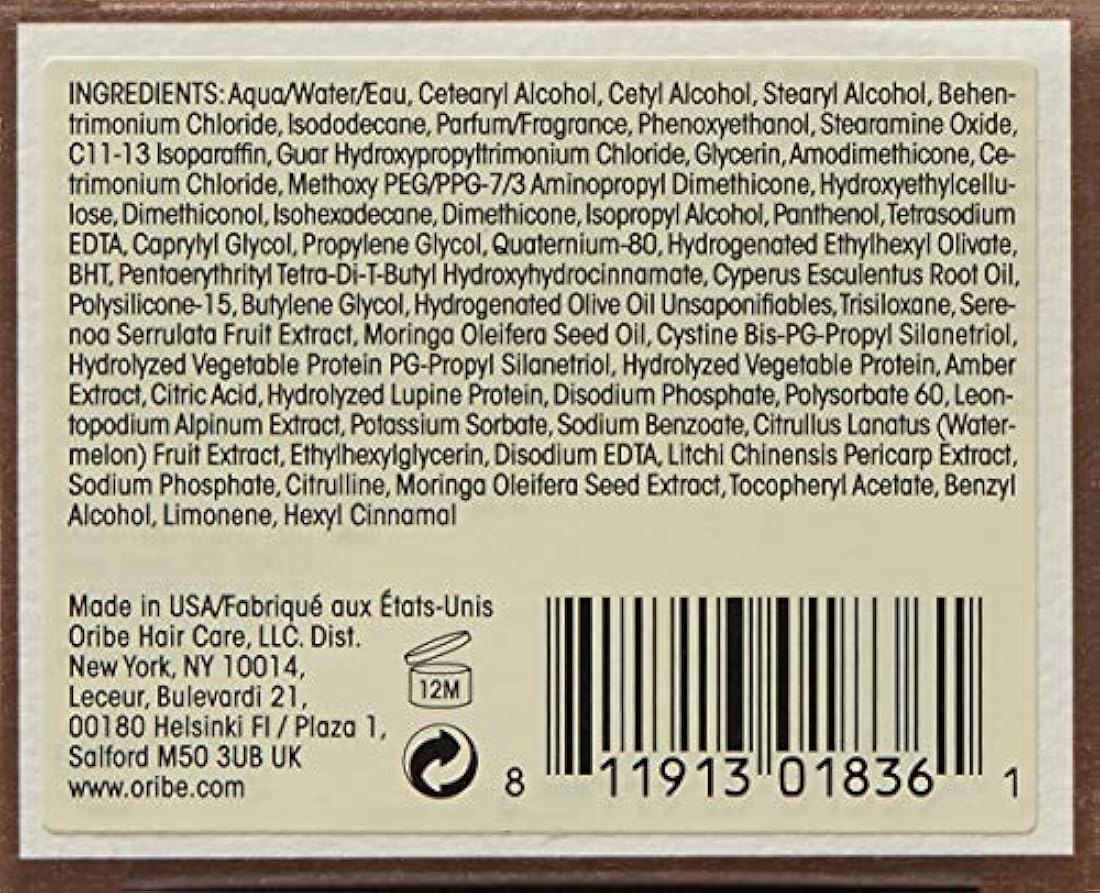 Acondicionador ORIBE para un volumen magnífico