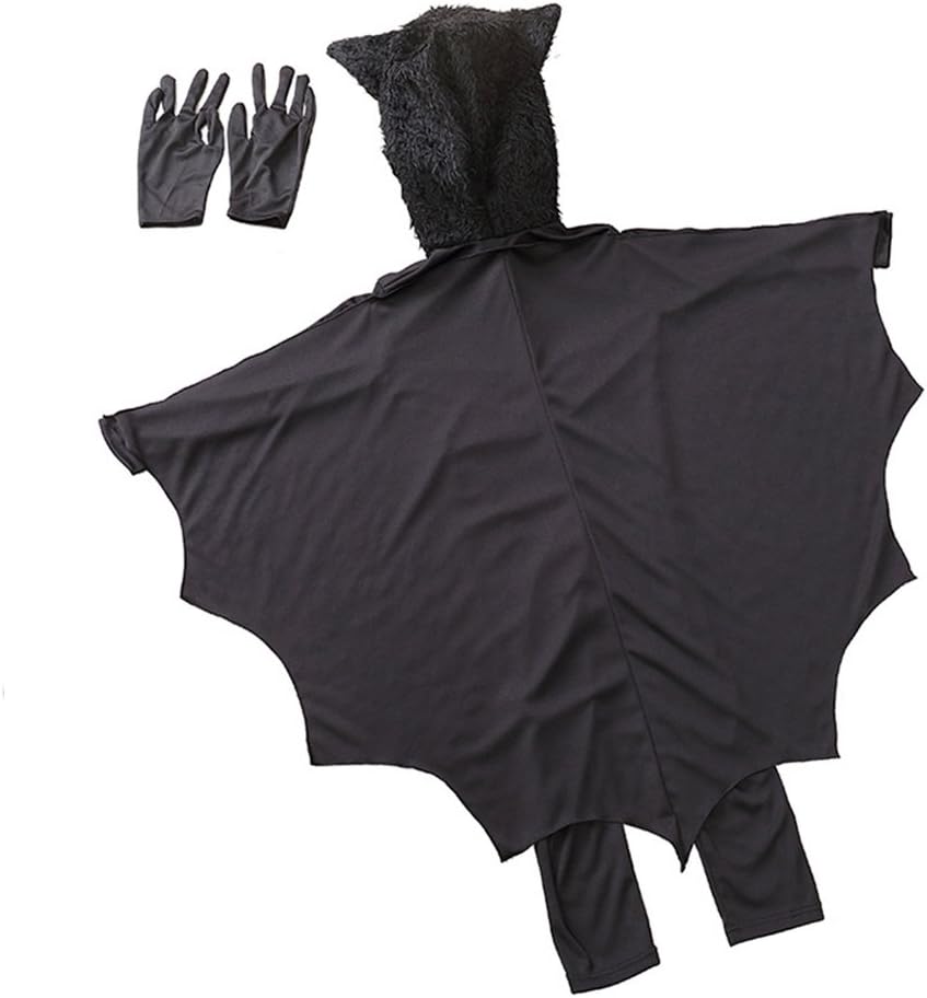 Disfraz de Murciélago COOLJOY para Niños, Jumpsuit Halloween