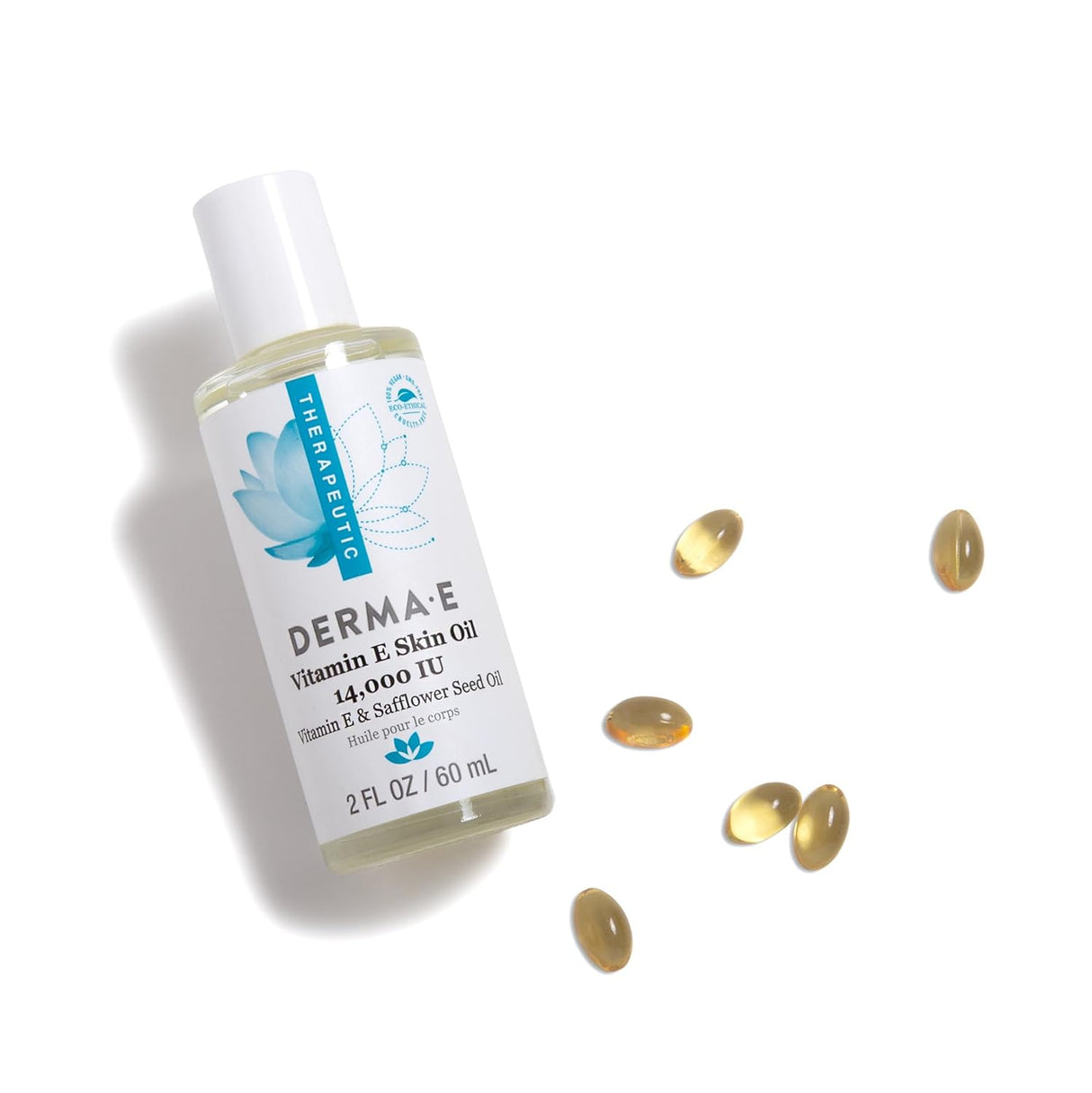 Aceite Facial Vitamina E Hipoalergénico, Sin Fragancia