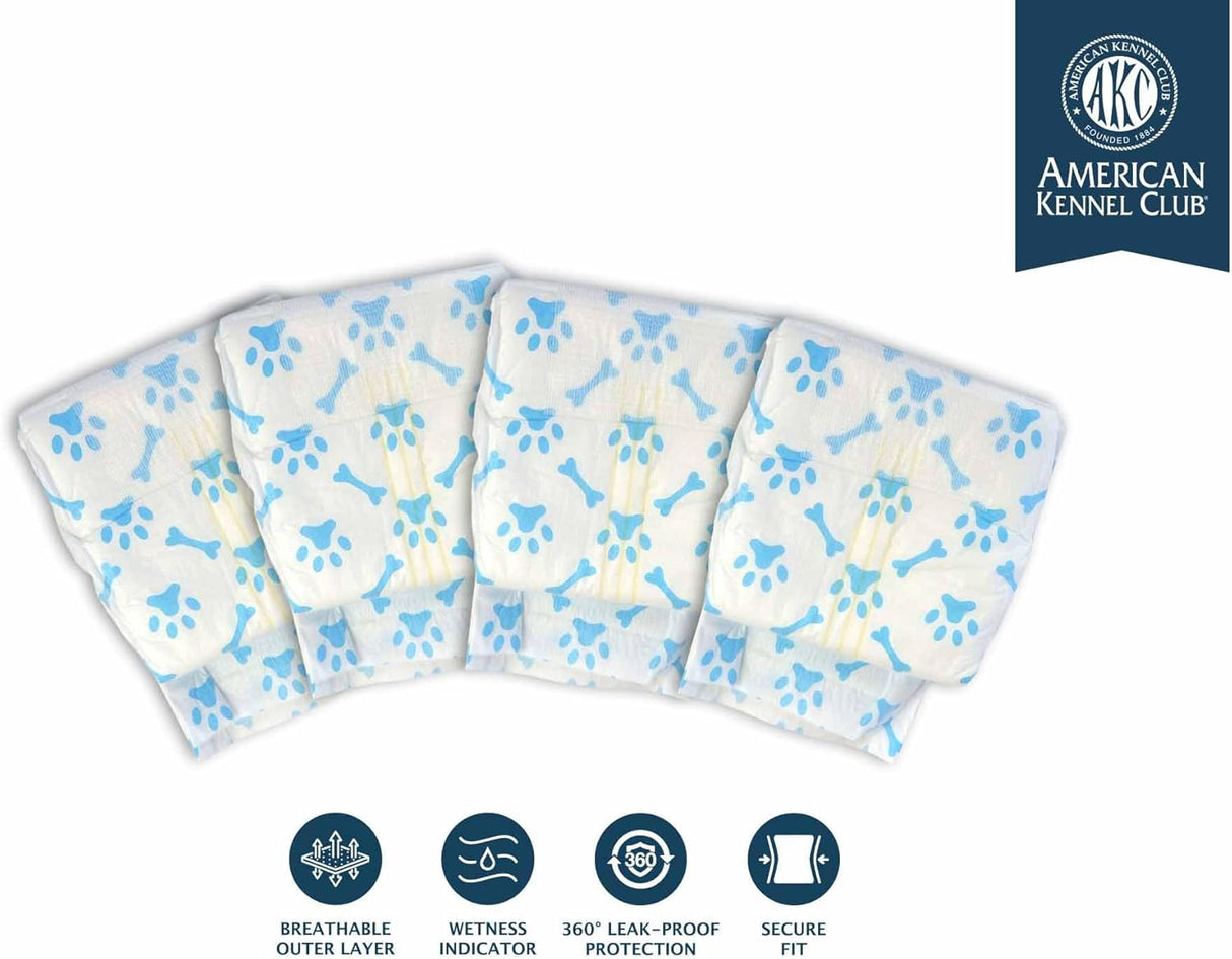 American Kennel Club Envoltura perros machos, 50 unidades