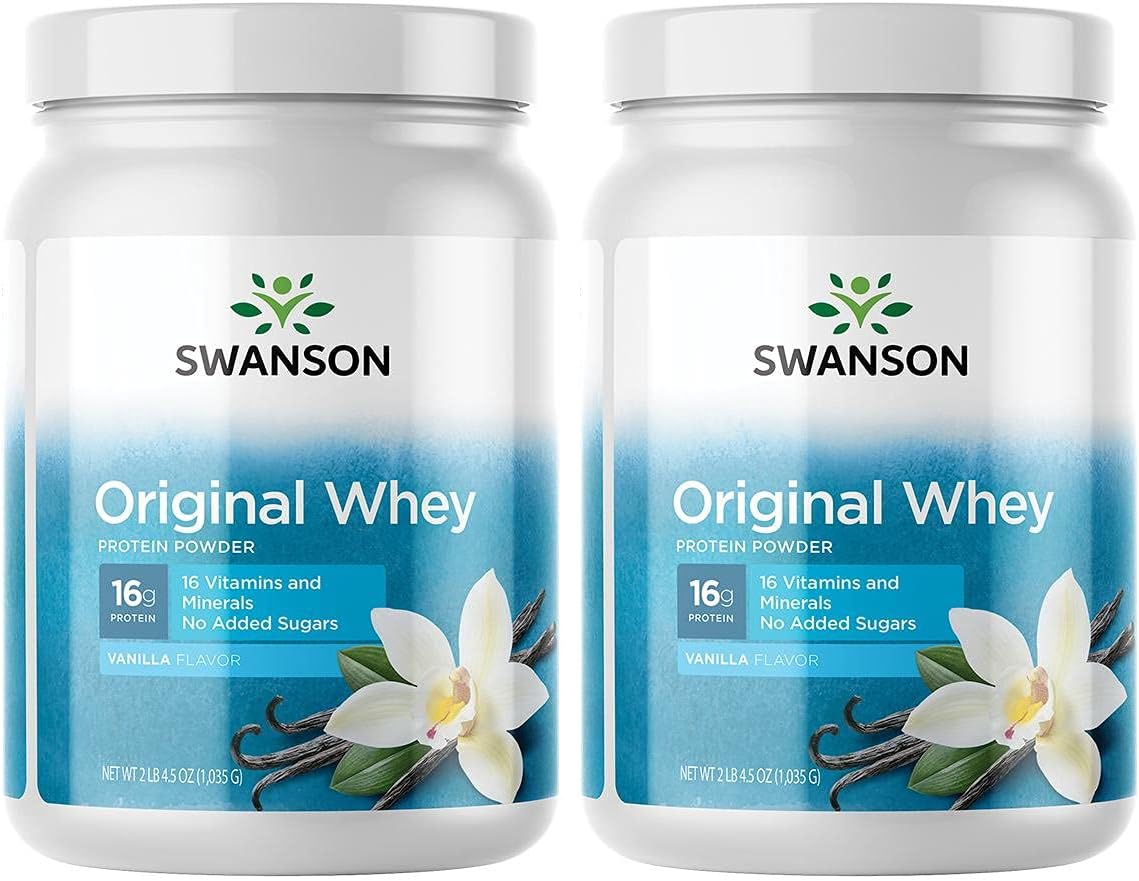 Proteína de Suero Original Swanson 2 lbs 4.5 oz 1035g Pack