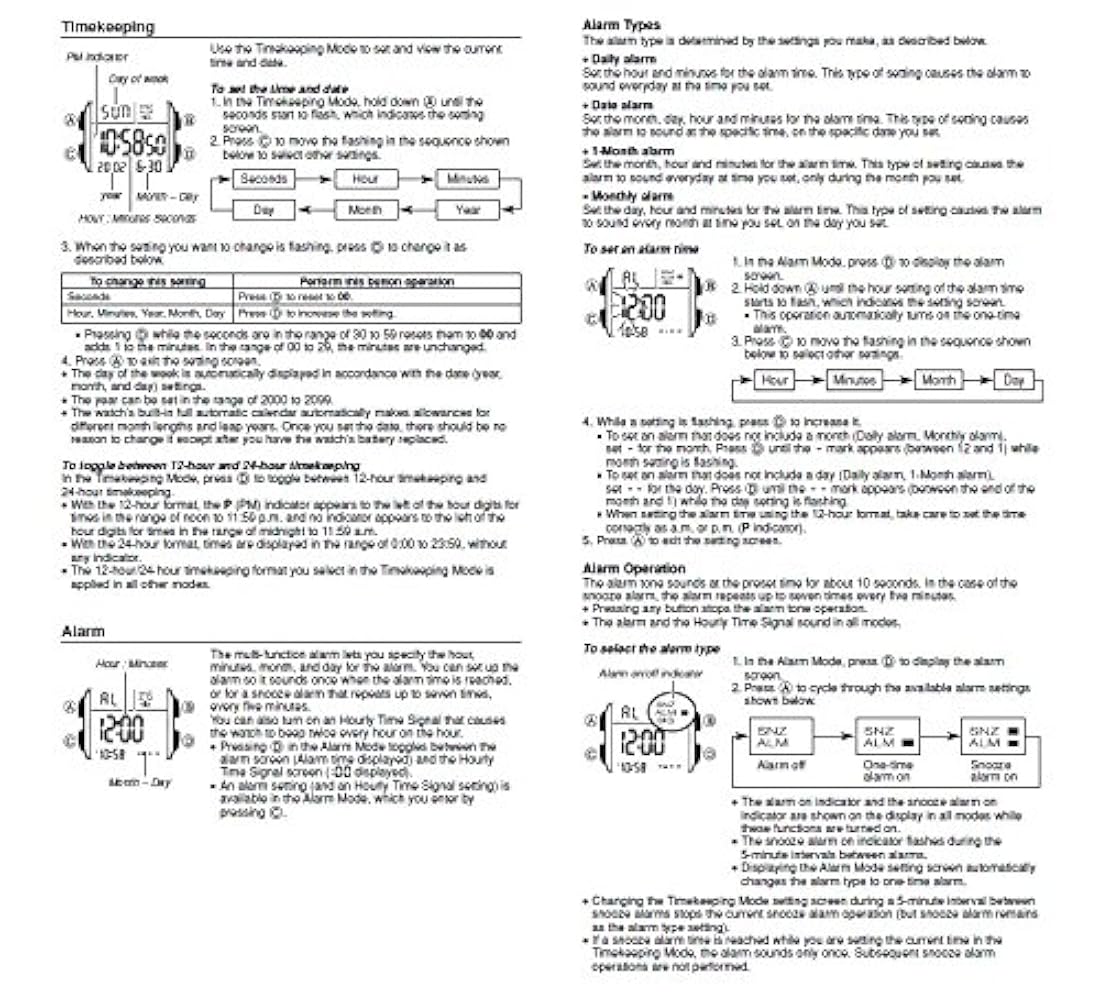 Reloj deportivo clásico con malla negra para hombre