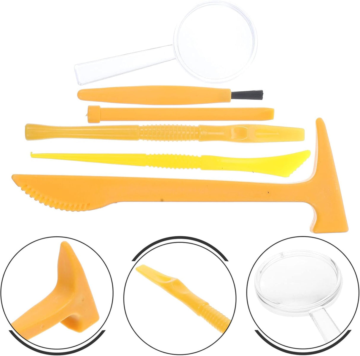 Kit de Excavación de Fosiles Dinosaurios ibasenice - 3 Piezas