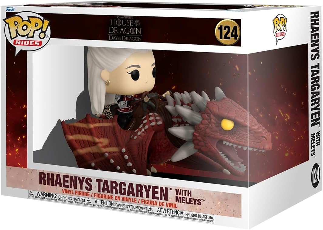 Funko Pop! Rides: Rhaenys Targaryen con Meleys - House of The Dragon