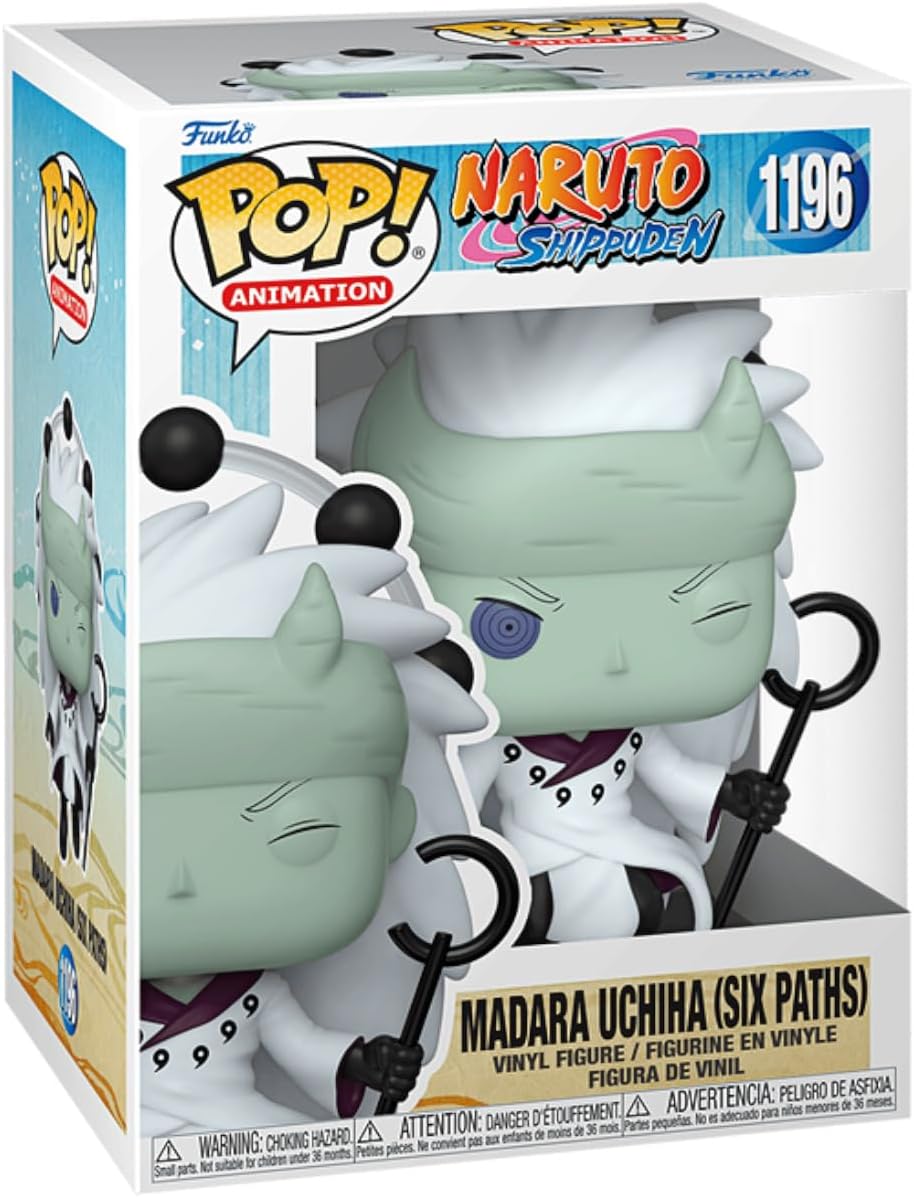 Funko Pop! Naruto - Madara Uchiha, Seis Caminos