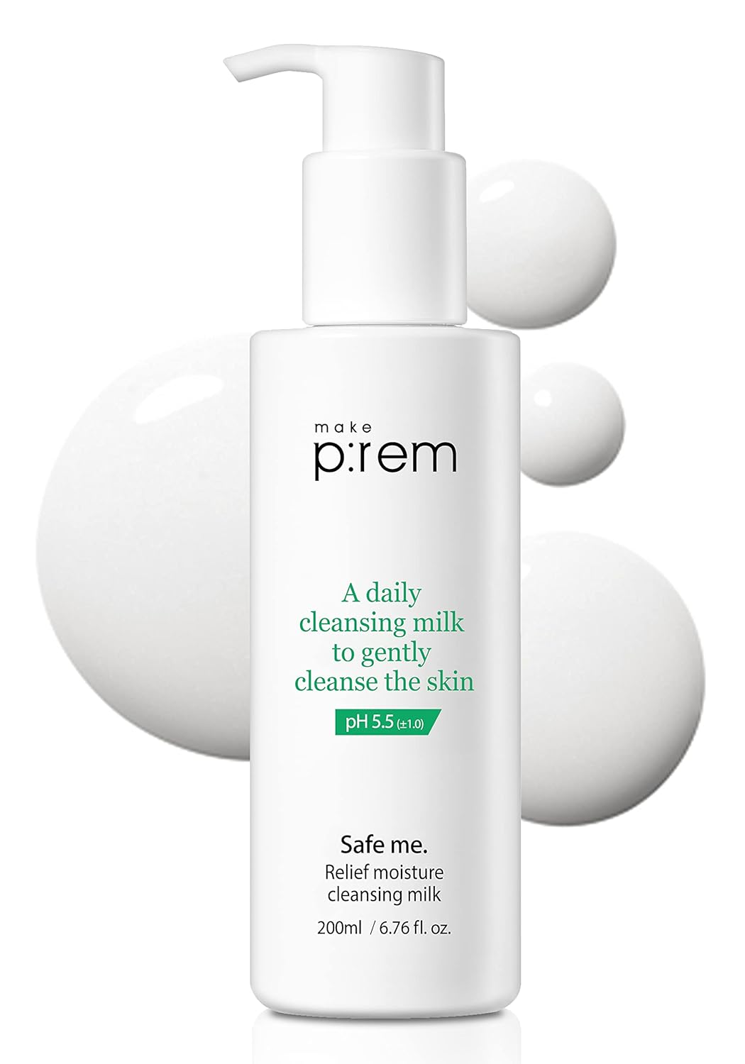 Leche limpiadora de humedad REM en pomo