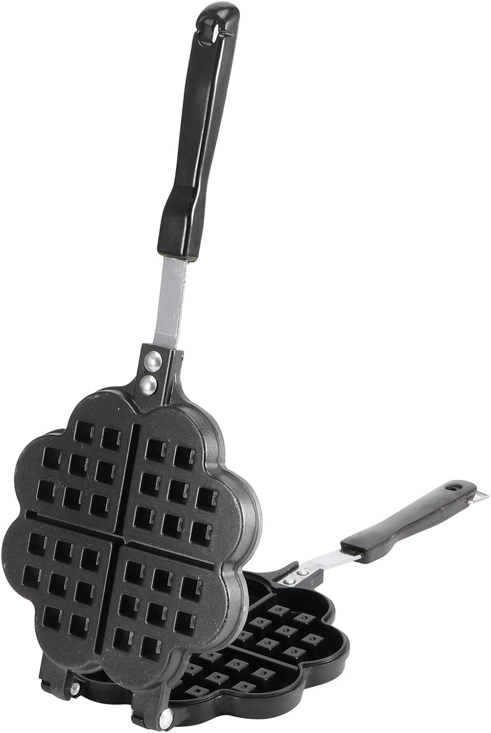 Mini Waffle Maker, Antiadherente, Mango Frío, Modelo Compacto