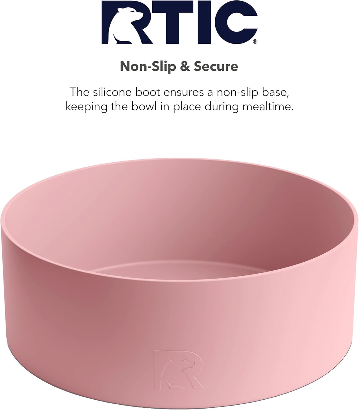 Cuenco 3 en 1 para Perros RTIC, Acero Inoxidable, Grande