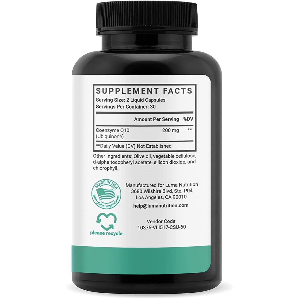 Suplementos Alimenticios Coenzima Q10 de alta calidad