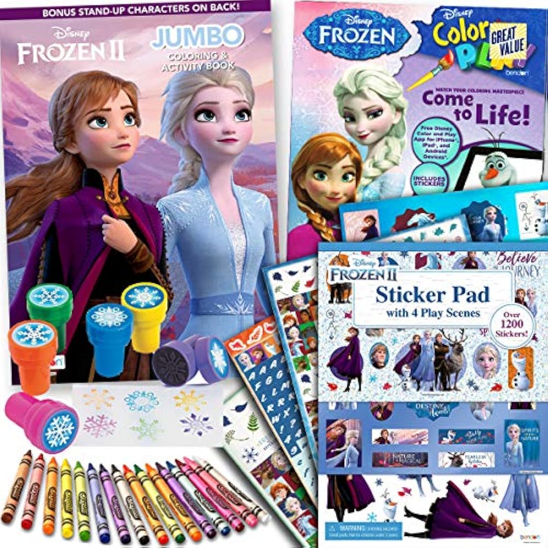 Disney Frozen y Frozen 2 libros de actividades