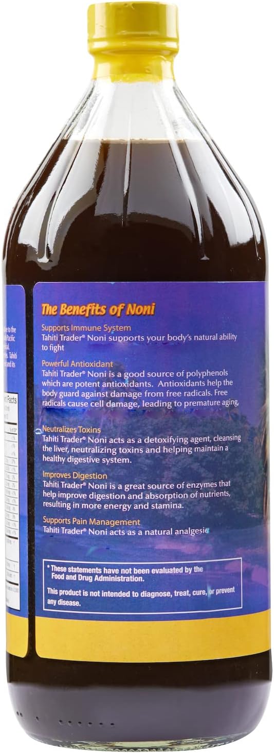 Suplemento Jugo noni orgánico antioxidante superalimento