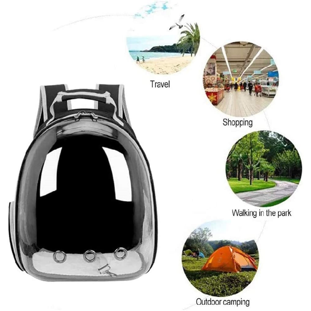 Mochila para gatos de viaje transpirable