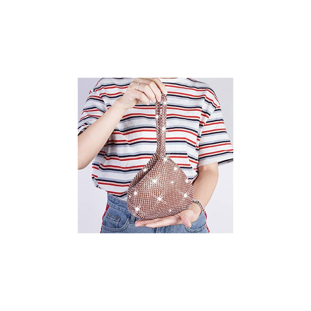 Bolsos de noche de cristal de diamantes de imitación