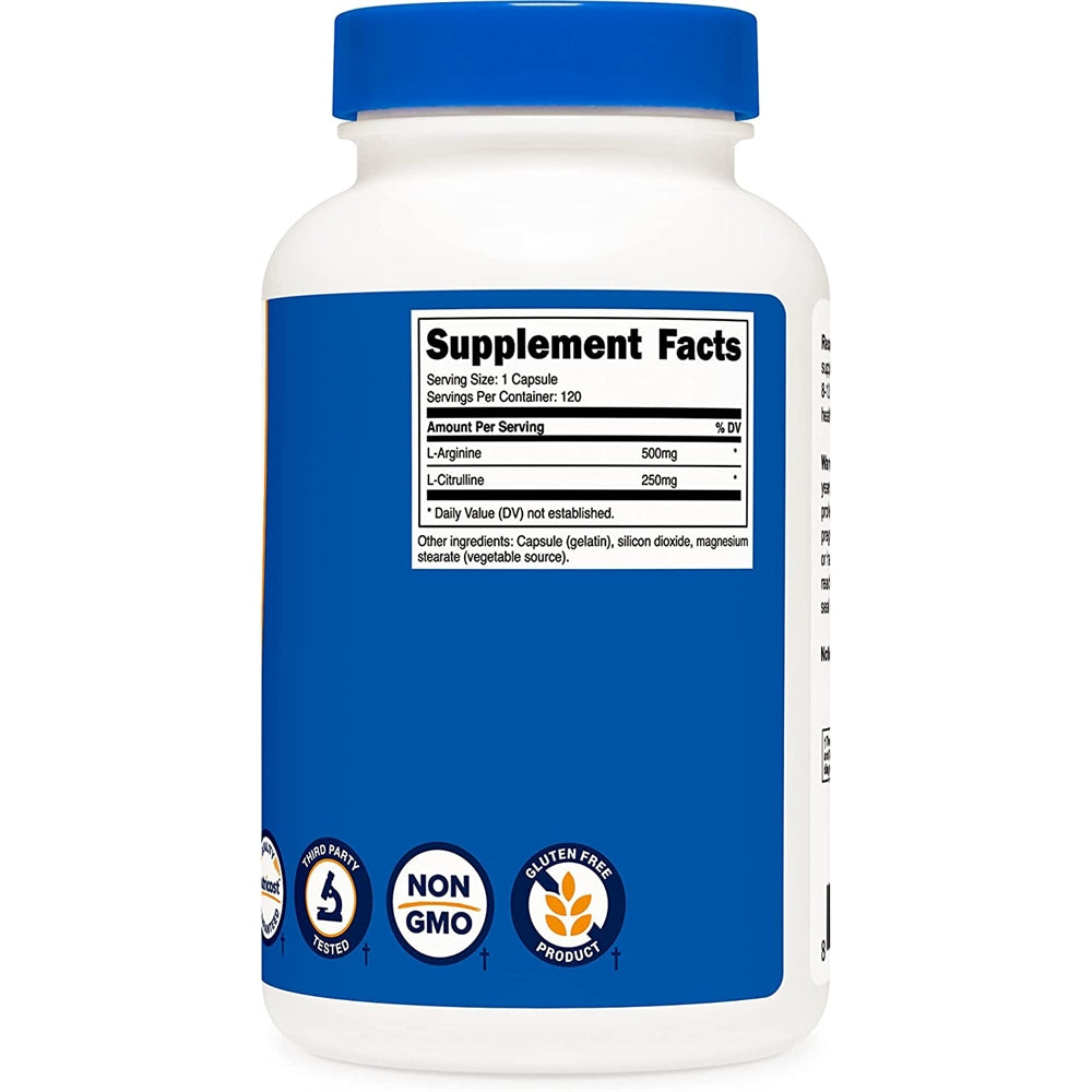 Suplementos Alimenticios L-arginina L-citrulina complejo