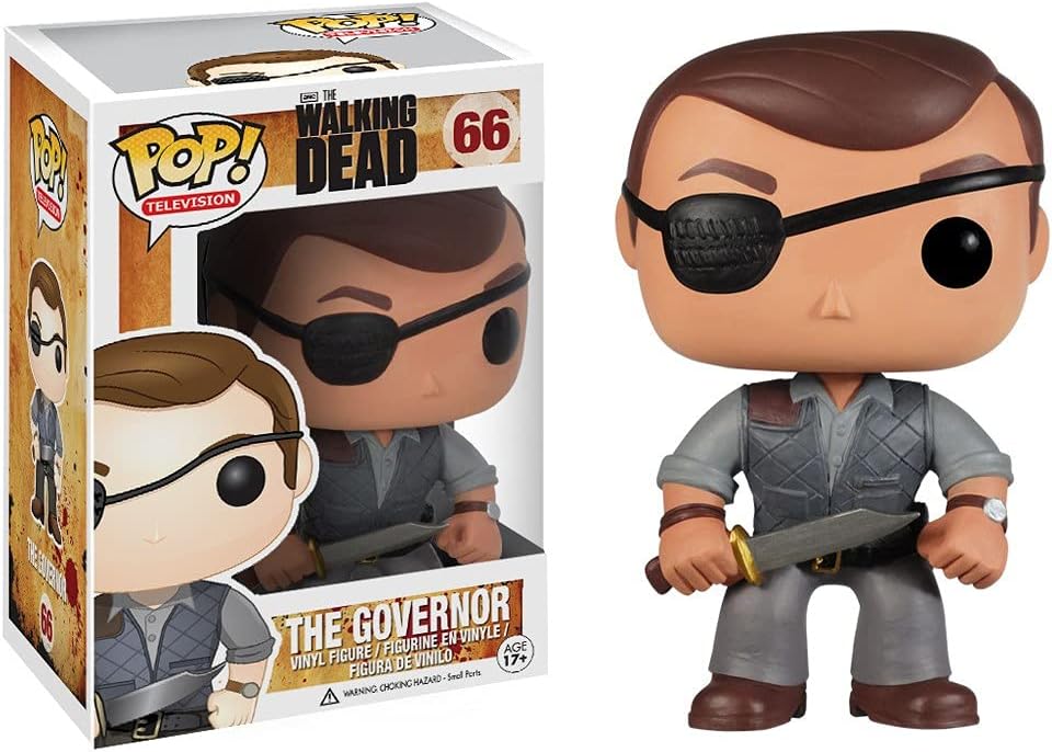 Figura de Vinilo Walking Dead: Gobernador, Modelo POP TV