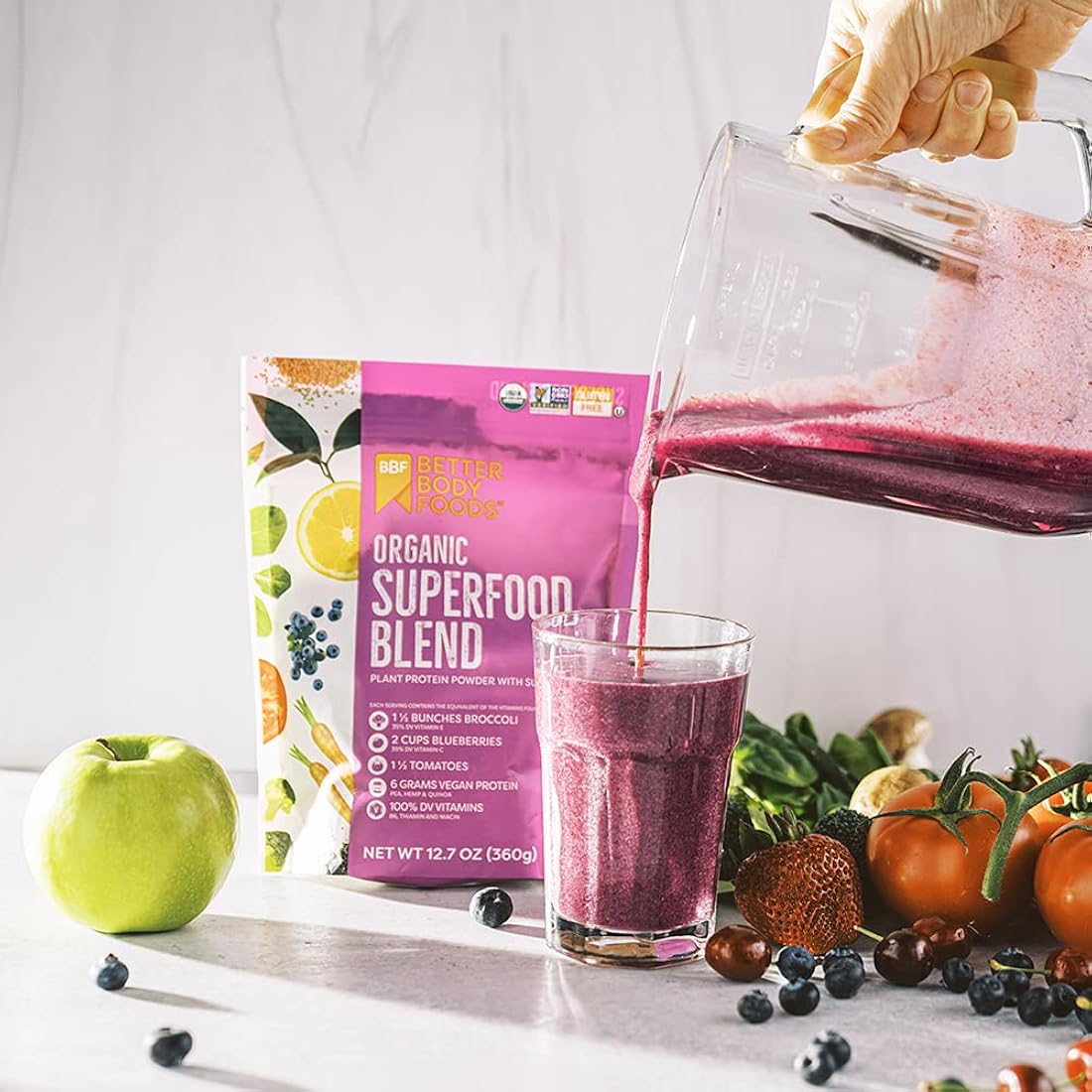 Suplementos Alimenticios Organic Superfood Blend 12.7 oz