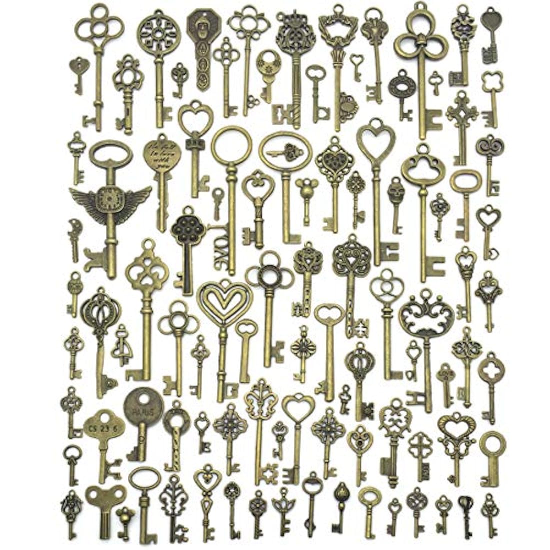 JIALEEY - Llaves de esqueleto vintage