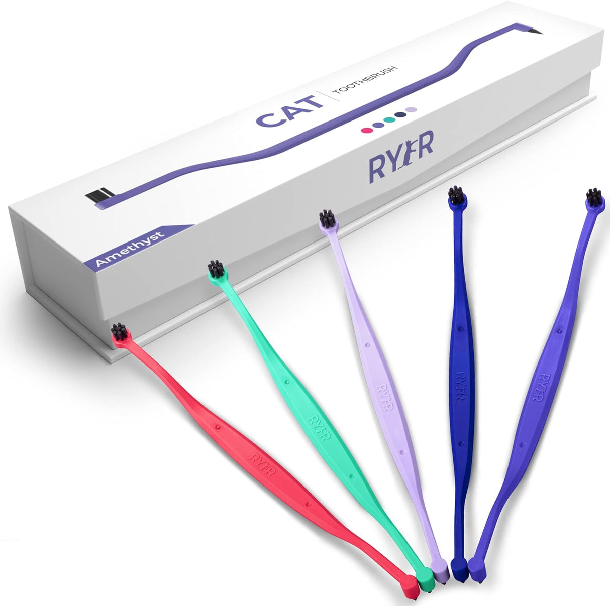 Cepillo de dientes para gatos muy pequeño