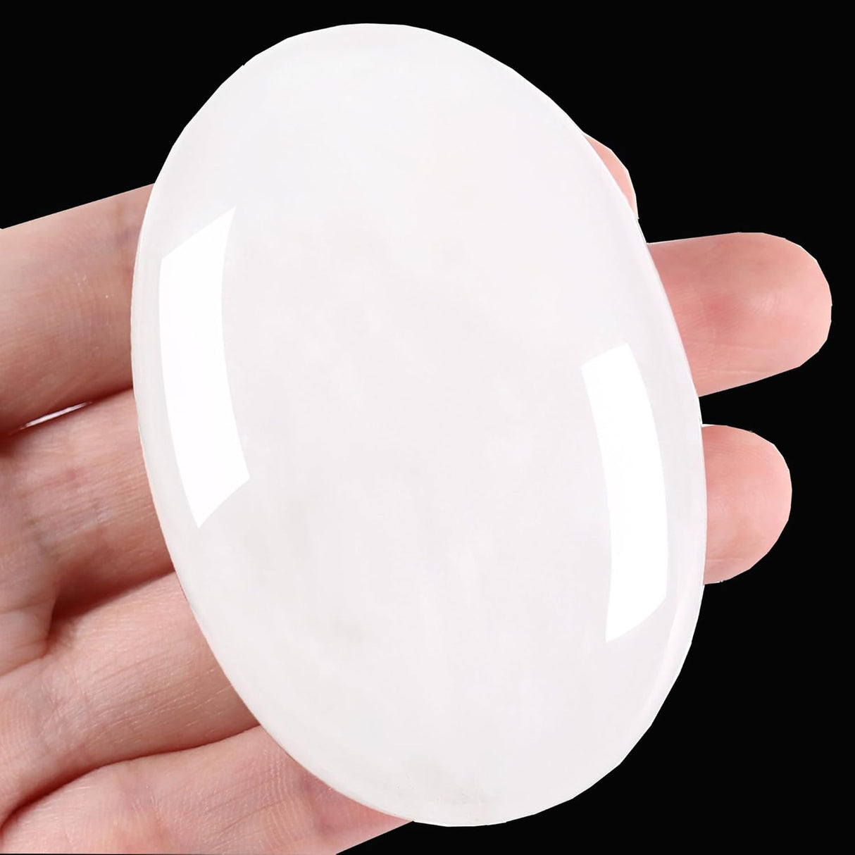 ZHIYUXI Cristales de cuarzo transparente de 2.4in, piedras