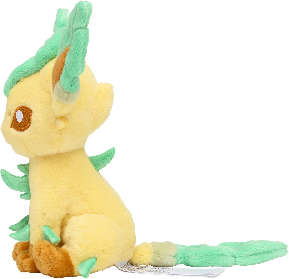 Pokémon Center: Peluche Leafeon Sitting Cuties, 6 pulgadas