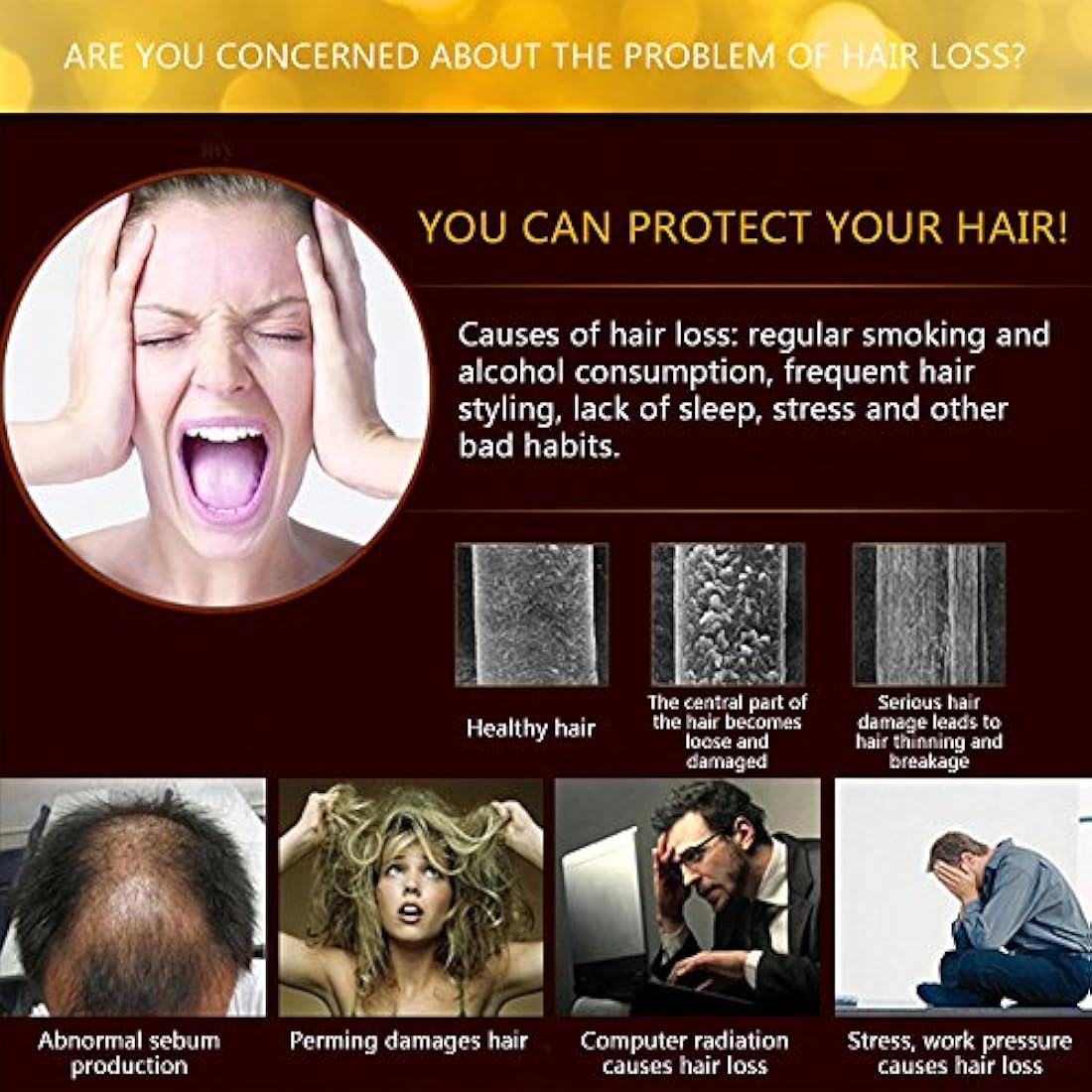 Andrea tratamiento esencial para el crecimiento del cabello